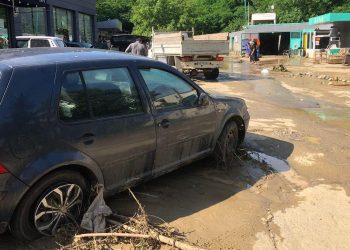 გურჯაანში სტიქიის სალიკვიდაციო სამუშაოები მიმდინარეობს