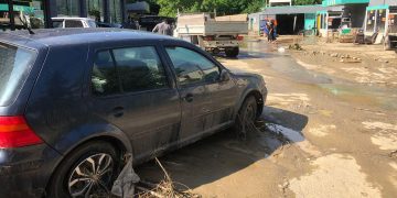 გურჯაანში სტიქიის სალიკვიდაციო სამუშაოები მიმდინარეობს