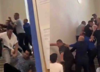 ხმაური და დაპირისპირება თსუ-ში – “ოცნების” ახალგაზრდული ფრთის წევრმა, სტუდენტი კიბიდან დააგორა