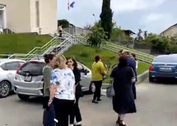 თბილისის შემდეგ განგაში ქუთაისის საქალაქო სასამართლოშიც