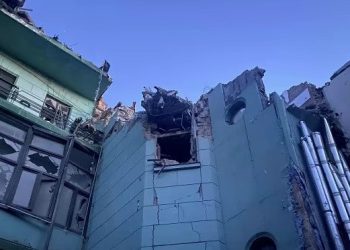 ოდესის დაბომბვისას ჭურვი მოხვდა ფერიცვალების ტაძარს