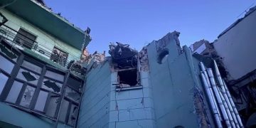 ოდესის დაბომბვისას ჭურვი მოხვდა ფერიცვალების ტაძარს