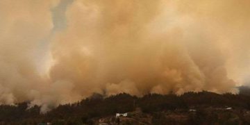 ესპანეთის კუნძულ ლა პალმაზე გაჩენილი ხანძრის გამო, 4 000-ზე მეტი ადამიანის ევაკუაცია განხორციელდა