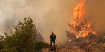 საბერძნეთში ხანძრის შედეგად ორი ადამიანი დაიღუპა