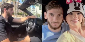 ხვიჩა კვარაცხელია საცოლესთან ერთად საფრანგეთში ისვენებს