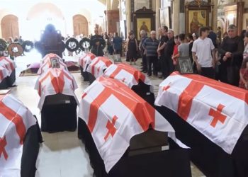 ოკუპირებული აფხაზეთიდან 13 იდენტიფიცირებული პირი გადმოასვენეს – 4 სამხედრო და 9 მშვიდობიანი მოქალაქეა