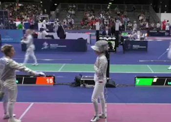 “ამის გამო, უკრაინელ მოფარიკავეს, რომელმაც რუსი სპორტსმენი დაამარცხა, დისკვალიფიკაცია ელოდება” – ვიდეო