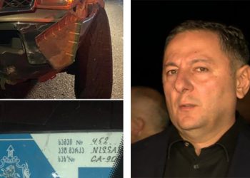 ავარია შსს-ს მანქანით და შეჯახების ადგილიდან მიმალული სამართალდამცველი – მედია