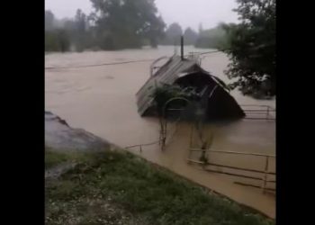 (ვიდეო) დაიტბორა ხობის საავადმყოფოც – სტიქია სამეგრელოში