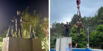 კაცს, რომელიც რამდენიმე წლის წინ, ქობულეთში, ზღვაში ძაღლების გადასარჩენად შევიდა და დაიღუპა, ძეგლი დაუდგეს