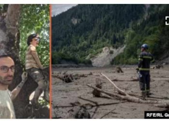 “2 წუთით ადრე მაინც რომ შეეტყობინებინა ვინმეს, მე მეყოფოდა ის 2 წუთი… ტალახის ტალღა რომ დამეჯახა მუცელში, უკან გადავიწიე, ზურგზე დავწექი, თომა გულზე მივიხუტე” – გიო ადამია