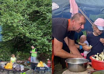 ჩეხი მზარეული, რომელიც რაჭაში, დღეში ორჯერ, 400 კაცზე აკეთებს საჭმელს – ფოტო