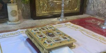 ღვთისმშობლის საფლავზე, სადღესასწაულოდ, ჩვენი შეწირული ქართული სახარება დაბრძანდა, საქართველოს გადაეფაროს დედა ღვთისმშობლის კალთა – ლაშა ჟვანია