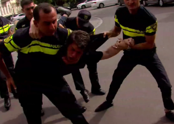 მთავრობის ადმინისტრაციასთან ენმ-ს ახალგაზრდული ორგანიზაციის მდივანი დააკავეს