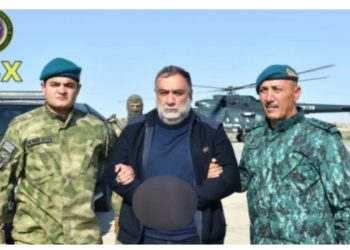 აზერბაიჯანმა მთიანი ყარაბაღის ყოფილი დე ფაქტო ლიდერი რუბენ ვარდანიანი დააკავა