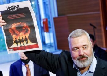 რუსეთში “ნოვაია გაზეტას” მთავარი რედაქტორი ​”უცხოეთის აგენტად” გამოაცხადეს