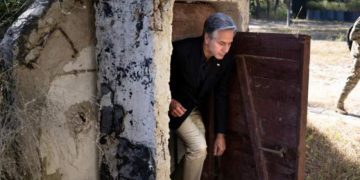 ენტონი ბლინკენი უკრაინაში მიწისქვეშა თავშესაფარში იმყოფებოდა და მესაზღვრეებს შეხვდა