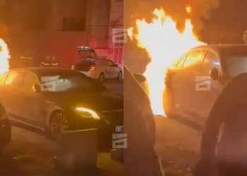 რეკეტი და მანქანის დაწვა – რა მოხდა გორში