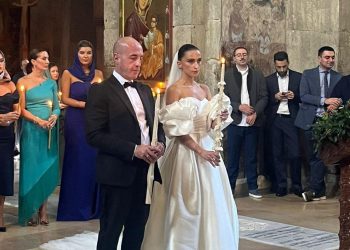 ვანო ჩხარტიშვილის ძმისშვილისა და კახა ოქრიაშვილის დისშვილის გრანდიოზული ქორწილი მცხეთაში