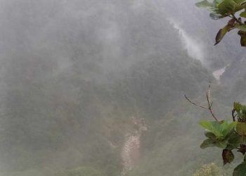 სტიქიის საფრთხე ქალაქ ჯვარში – ტერიტორიას ვერტმფრენით დაათვალიერებენ