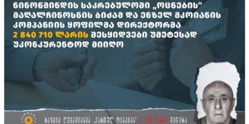 მაღალჩინოსნის ბიძამ და „ოცნების“ შემწირველმა 3 მლნ ლარამდე შესყიდვები მიიღო – TI