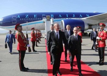 საქართველოს სამუშაო ვიზიტით აზერბაიჯანის რესპუბლიკის პრეზიდენტი, ილჰამ ალიევი ეწვია