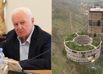 ფრიდონ ინჯია კრწანისში სამთავრობო ავტოსადგომის ადგილას 28 სართულიან სასტუმროს აშენებს – ფოტოები