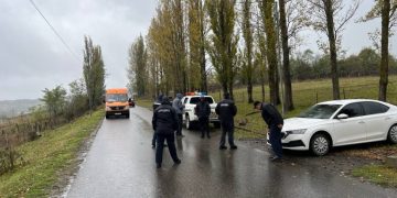 პოლიციამ ჟურნალისტებს ჭორვილამდე მისასვლელი გზა ჩაუკეტა