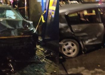 ბათუმში ერთმანეთს 4 მანქანა შეეჯახა – დაშავდა 3 პირი