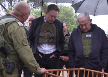 ილონ მასკი ისრაელში ჩავიდა