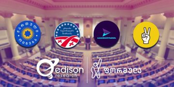 პარტიების რეიტინგი – Edison Research-ის კვლევა