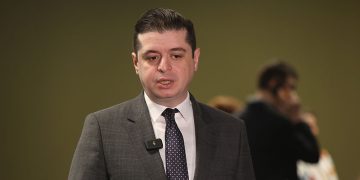 სემეკის წევრი, გიორგი ფანგანი „ჯორჯიან უოთერ ენდ ფაუერის“ პირველი საოპერაციო ცენტრის გახსნას დაესწრო