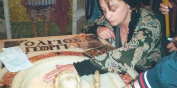 “თავისუფლებისათვის ბრძოლაში დაგვლოცე მებრძოლთა შემწეო!” – ხოფერია