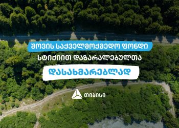 თიბისიში შექმნილი შოვის საქველმოქმედო ფონდი სტიქიით დაზარალებულთა მხარდასაჭერად