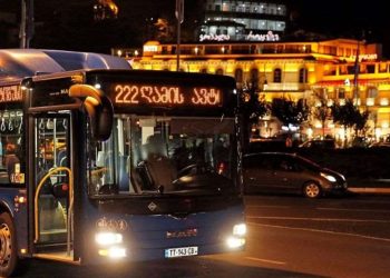 ახალი წლის ღამეს საზოგადოებრივი ტრანსპორტის მოძრაობა გახანგრძლივდება