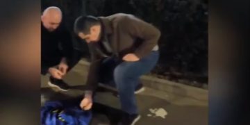 ევროკავშირის დროშის დაწვის გამო პოლიციამ ალტ-ინფოს წევრები დააკავა