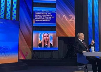 “ყირიმში გადასვლისას რატომ ირთვება როუმინგი თუ ყირიმი რუსეთია?” – ეთერში მოხვედრილი კრიტიკული შეკითხვები პუტინს