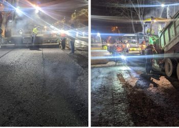 “საინტერესოა ლაბორატორიული დასკვნა ასფალტის ხარისხის” – წერეთელზე ასფალტის პირველი ფენის დაგება დაიწყეს