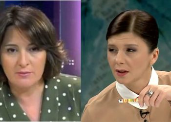 (ვიდეო) – “ნუ ყვირით”; “ინგა გრიგოლიასაც ეუბნები ნუ ყვირიო?” – ჩერგოლეიშვილი და ტრაპაიძე