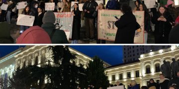 არა ცხოველებზე ძალადობას! – აქცია პარლამენტთან