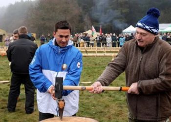 ალექსანდრ ლუკაშენკო შეშის ჩეხვისას დაშავდა