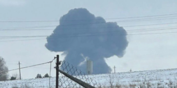 რუსული თვითმფრინავი ბელგოროდში ჩამოვარდა – ბორტზე 63 ადამიანი იმყოფებოდა