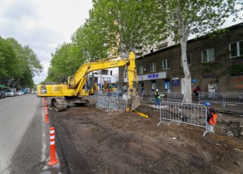 წერეთელზე გაზის მილი ისევ გახეთქეს – “მთელ დასახლებაში გაზის სუნია” – ვიდეო