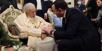 ირაკლი ღარიბაშვილი: ზნეობის, სულიერი სიმშვიდისა და შორსმჭვრეტელობის მაგალითები, რომელთაც ჩვენი პატრიარქი საკუთარი ცხოვრებით გვიჩვენებს, სანიმუშოა არამხოლოდ მართლმადიდებელთა, არამედ ჩვენი ქვეყნის ყველა მოქალაქისათვის