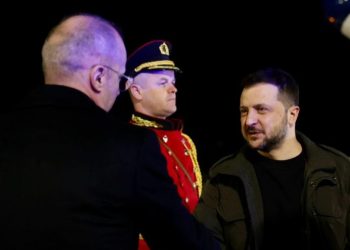 ვოლოდიმირ ზელენსკი ალბანეთს ეწვია