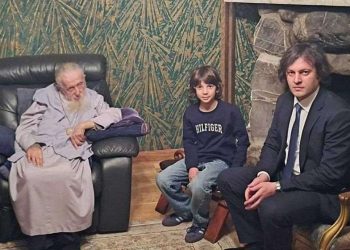 ირაკლი კობახიძე სრულიად საქართველოს კათოლიკოს-პატრიარქს ესტუმრა