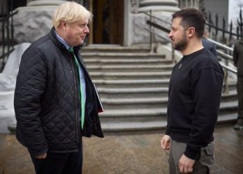 ბორის ჯონსონი კიევში ჩავიდა