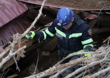 ნერგეეთში მეწყერის სიმაღლე 30 მეტრია, მეწყრული მასა 150 000 მ3 – სააგენტოს განცხადება