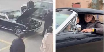 (ვიდეო) – მამუკა ხაზარაძის “მუსტანგს” ცეცხლი გაუჩნდა – “გადავრჩით, ვაგრძელებთ”