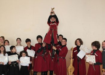 ანსამბლი, რომელიც საერთაშორისო ფესტივალის “ჰარირა” გრან–პრის მფლობელი გახდა – ფოტოები